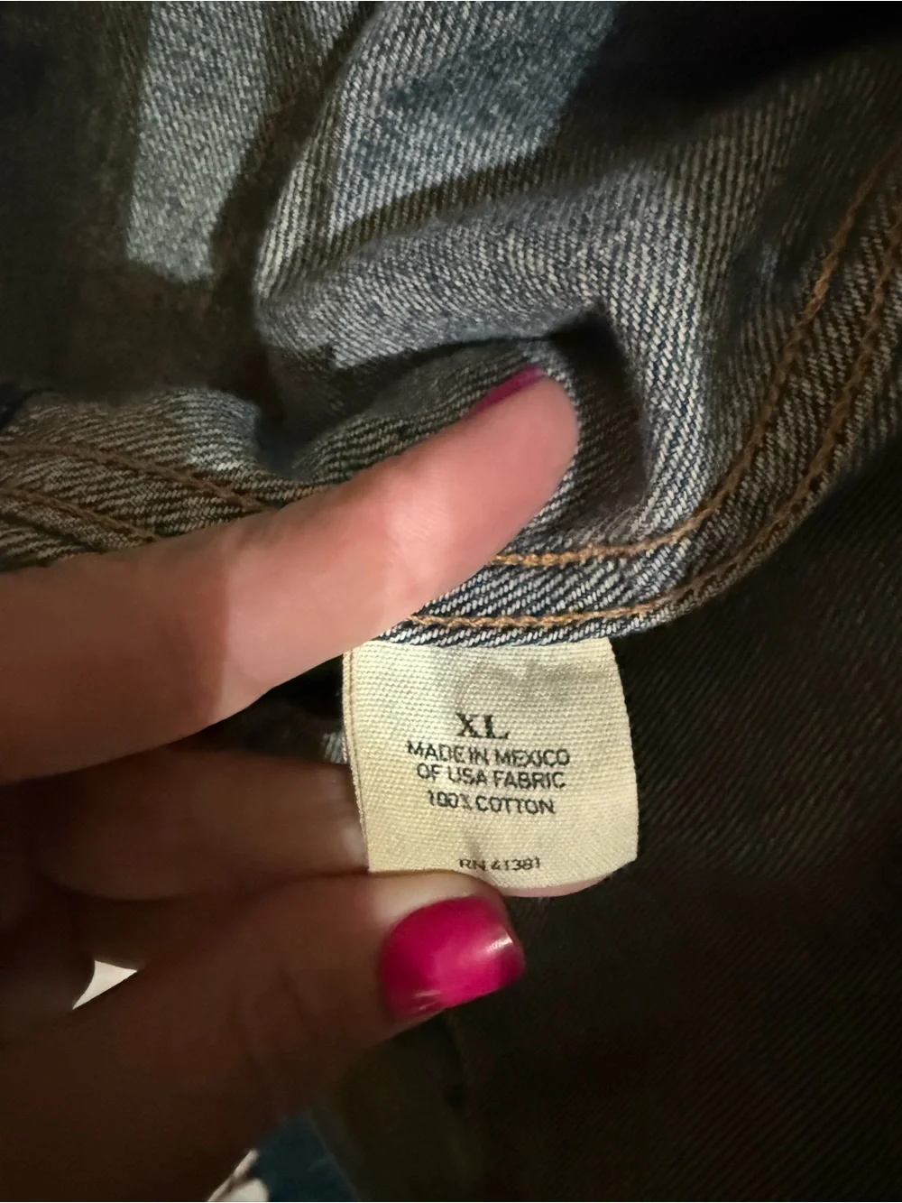 Woman’s Ralph Lauren Polo Denim Jacket - Light Blue Washed Distressed - Picture 6 of 7